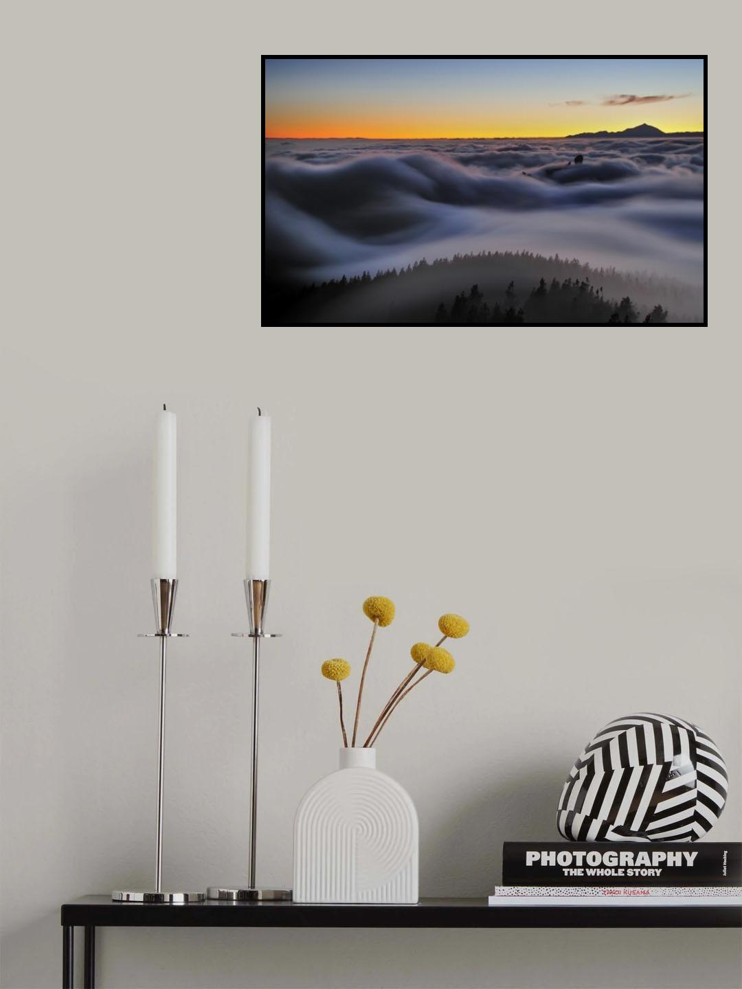 Ocean of clouds Poster och Canvastavla