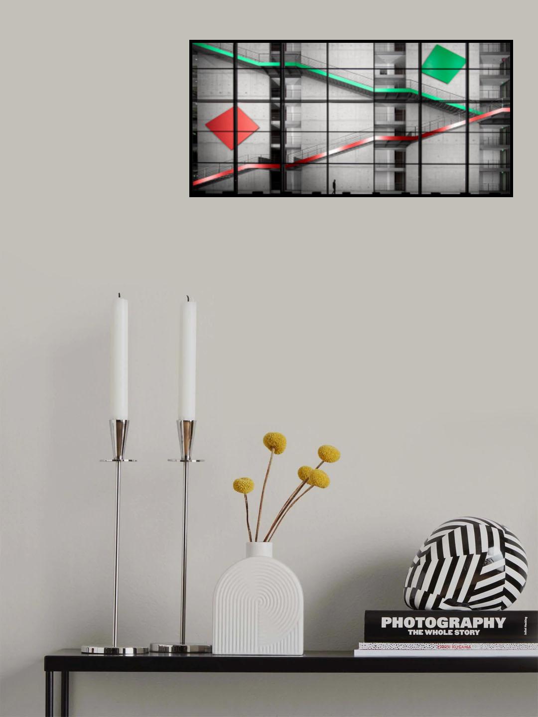 Stairs Poster och Canvastavla