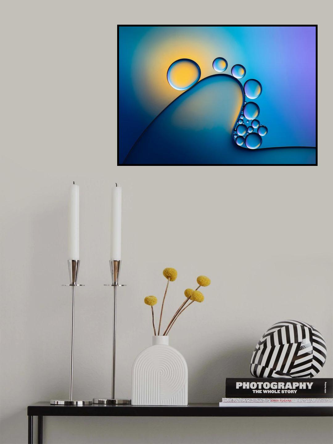 Morning Wave Poster och Canvastavla