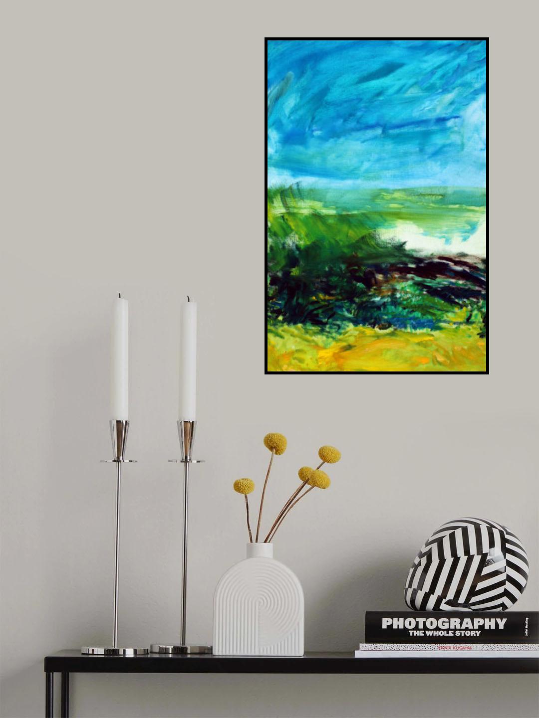 Flaeminglandschaft Poster och Canvastavla
