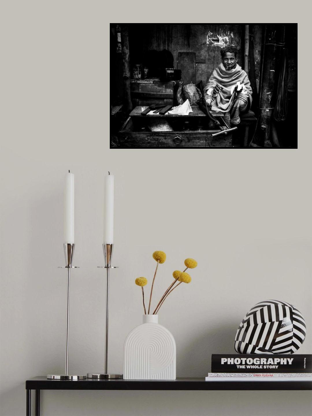 Time to eat a banana. Poster och Canvastavla