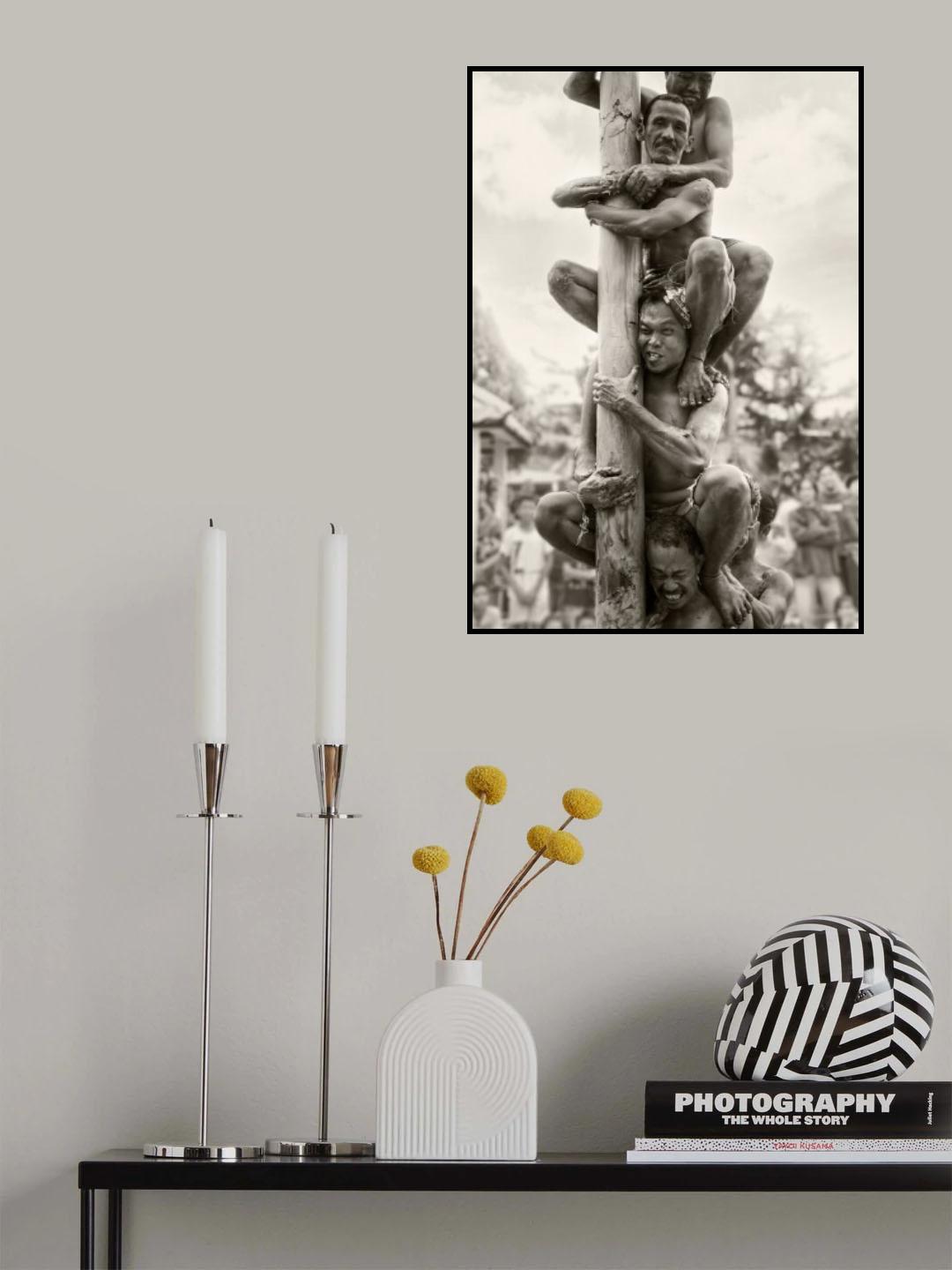 naik pinang kana tinjak Poster och Canvastavla