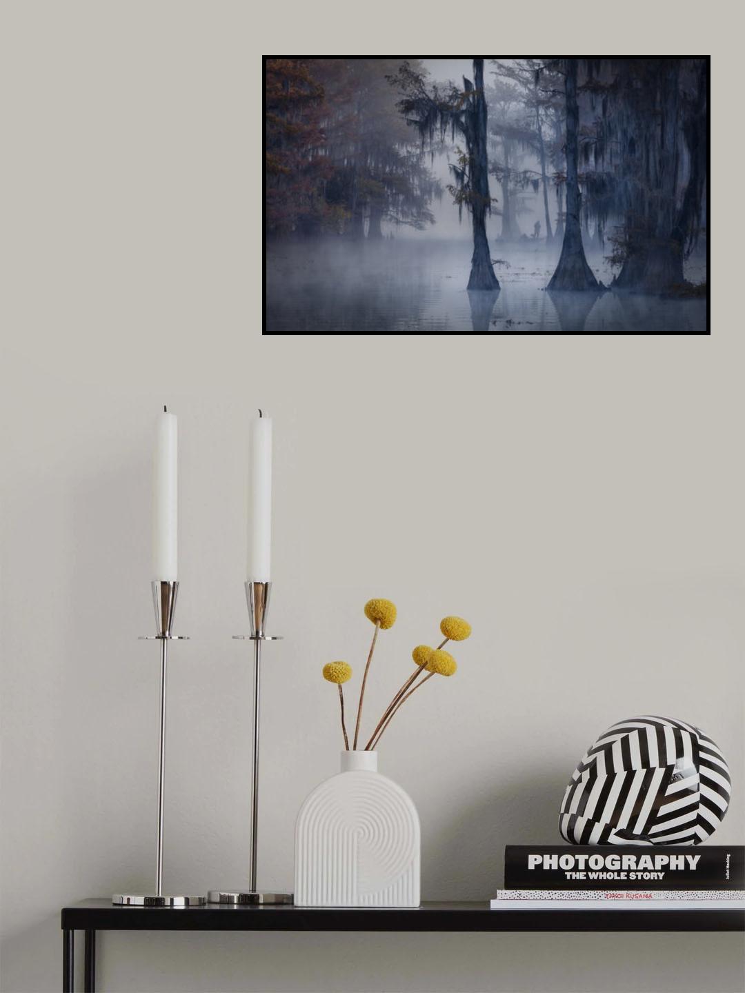 Haunted Forest Poster och Canvastavla