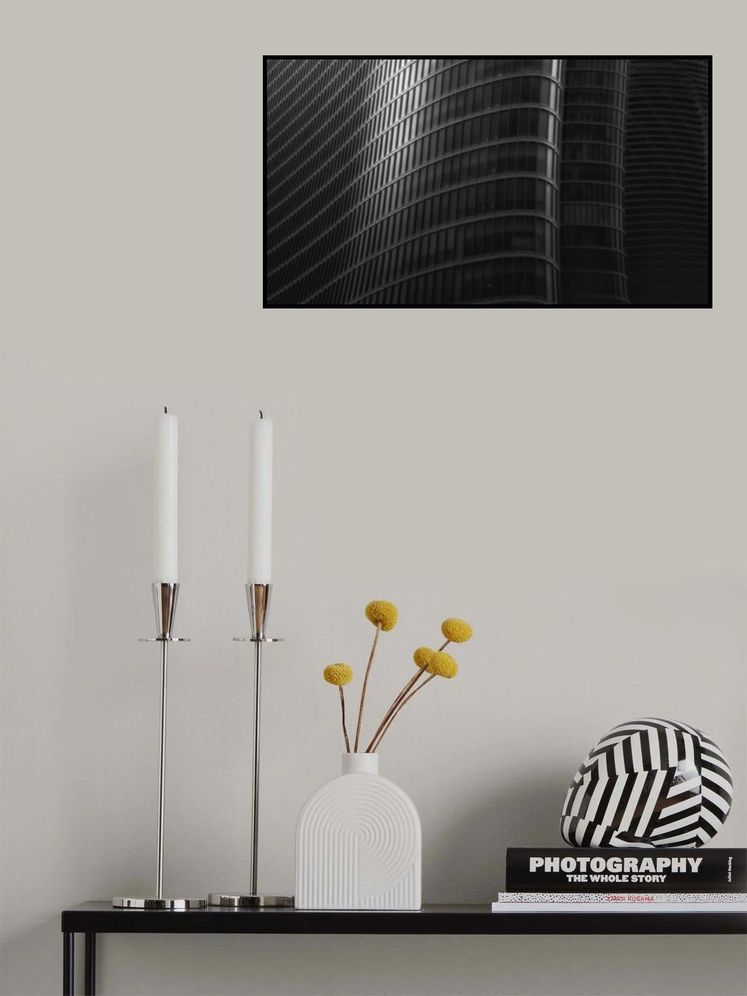 Dark waves Poster och Canvastavla