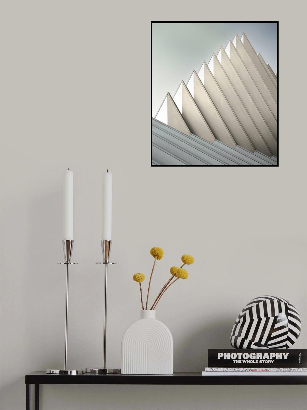 pyramid wall Poster och Canvastavla