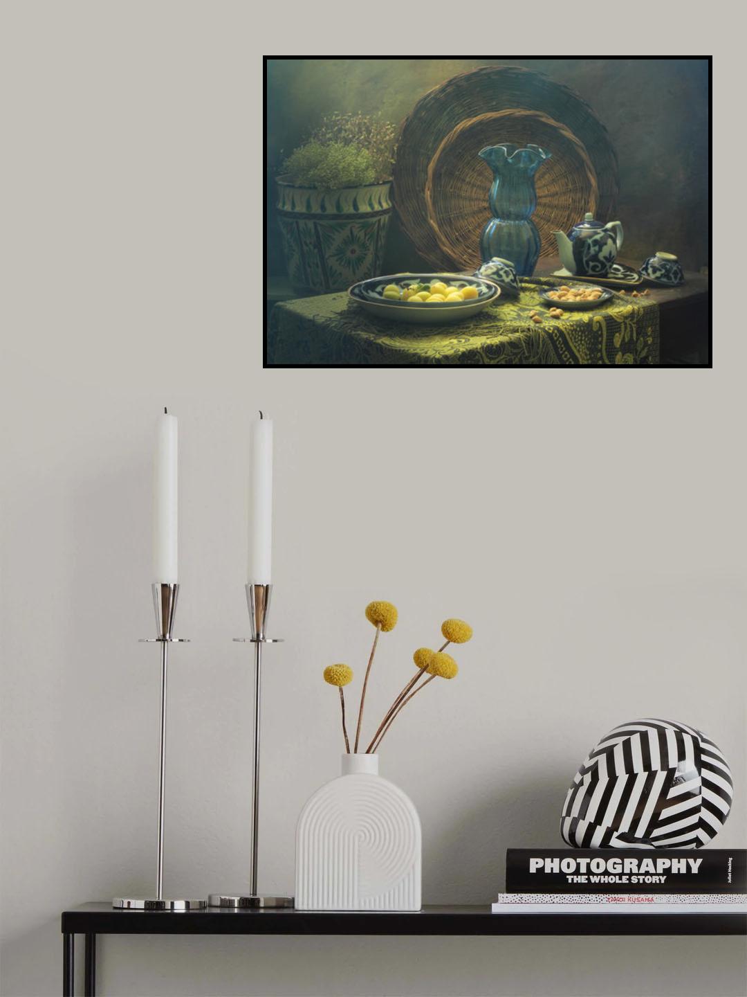 Uzbekistan Still Life Poster och Canvastavla