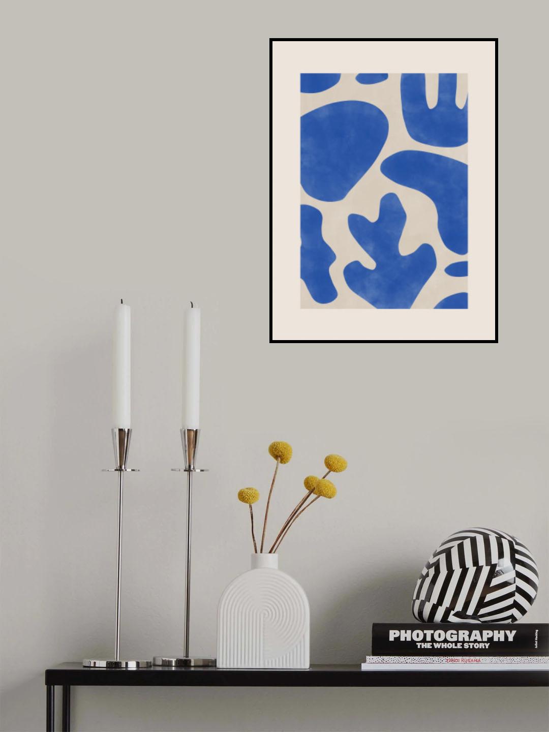 3x4 Aspectratio Indigo15 Poster och Canvastavla