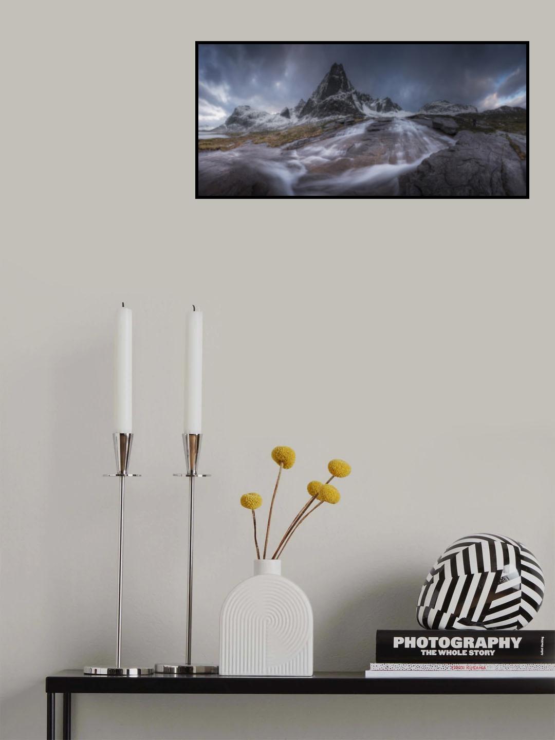 First snow Poster och Canvastavla