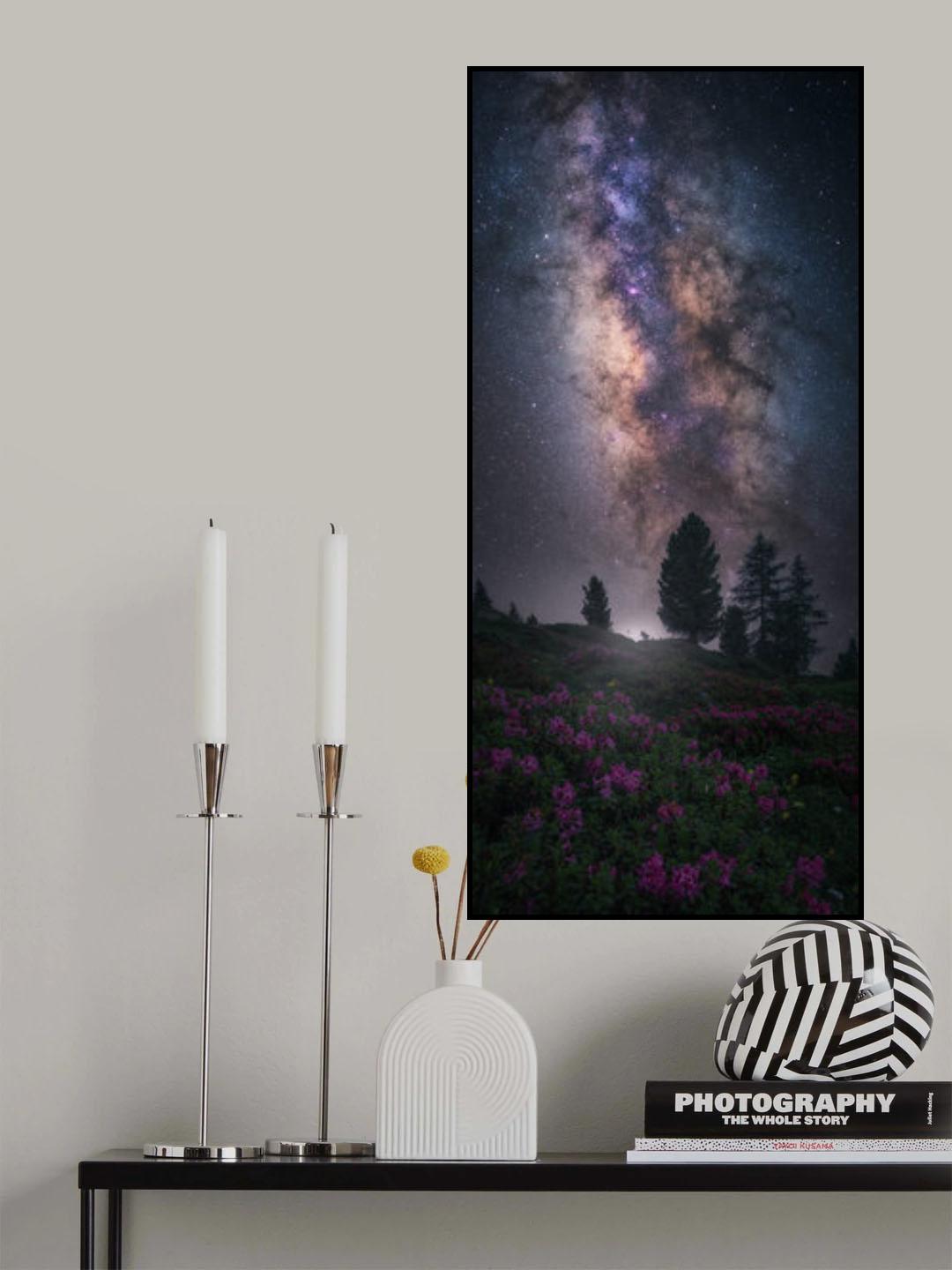 Art of Night V Poster och Canvastavla
