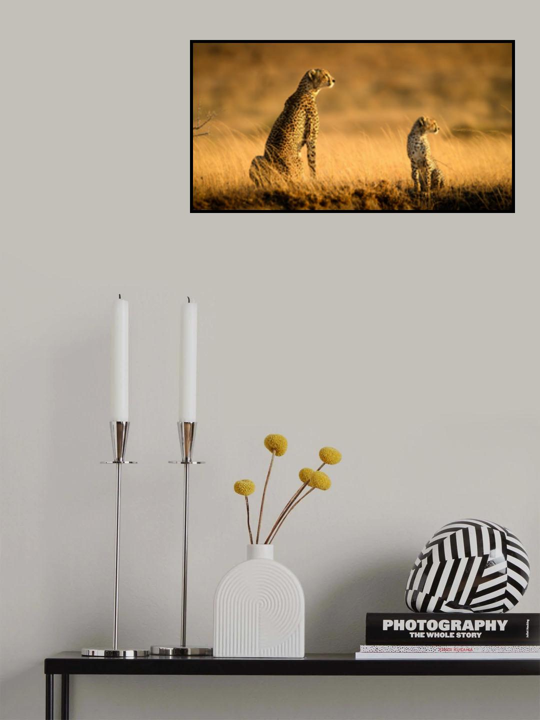 Mum and Son Poster och Canvastavla