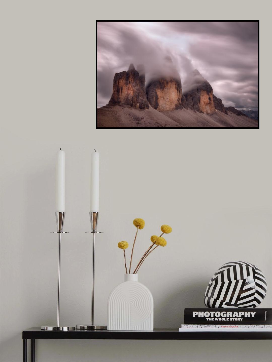 Foggy Cover Poster och Canvastavla