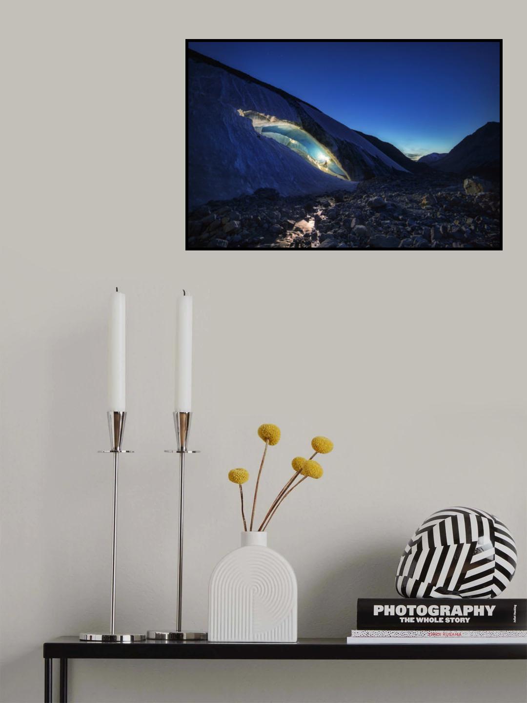 Exploring the blue 3 Poster och Canvastavla