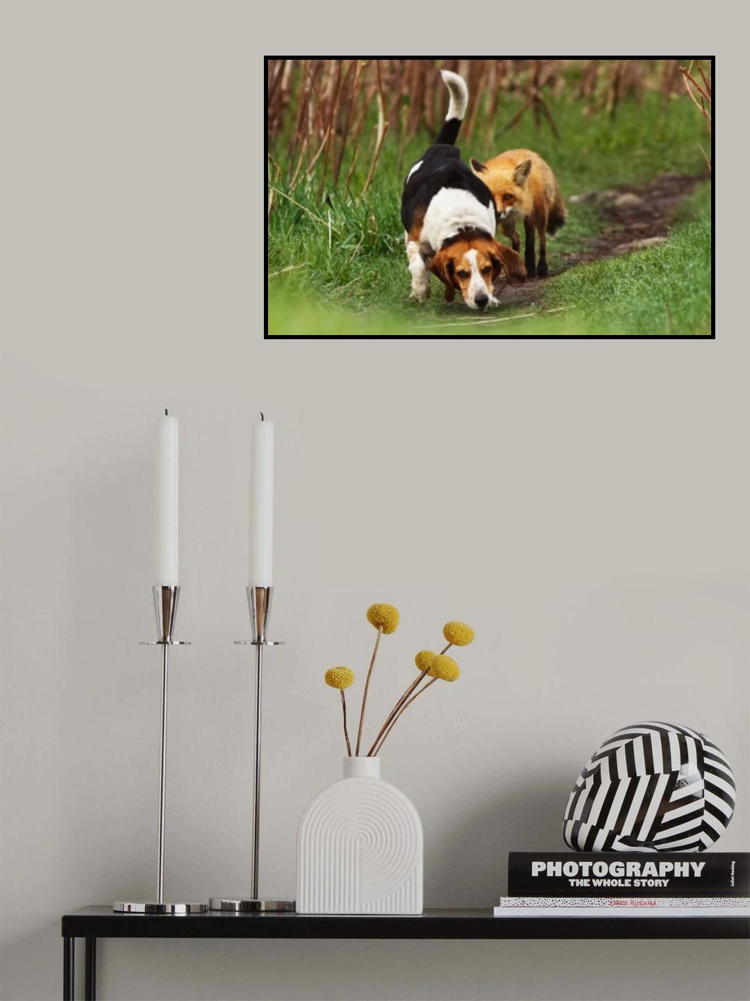 World\\\'s worst hunting dog Poster och Canvastavla