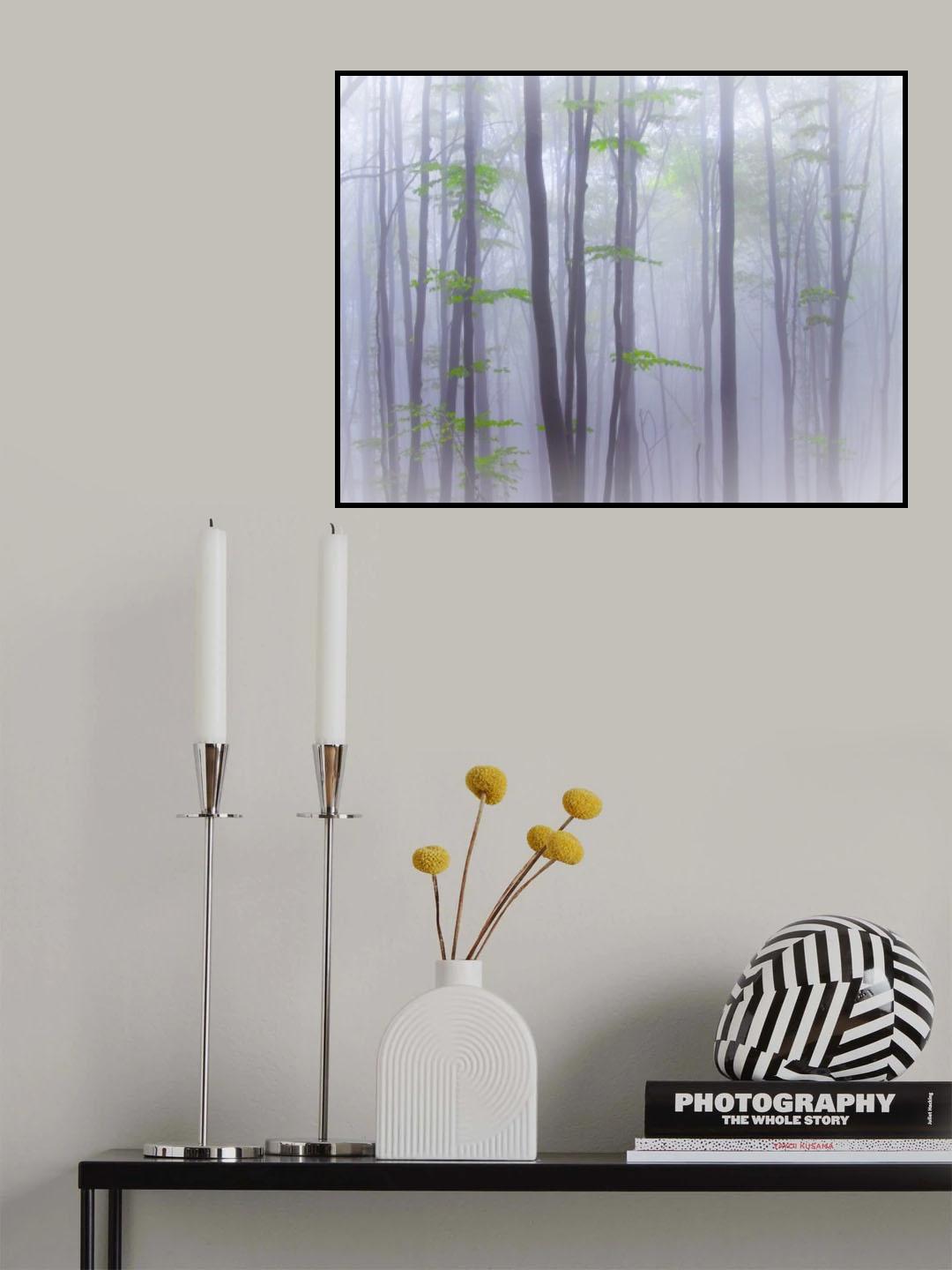 Misty Poster och Canvastavla