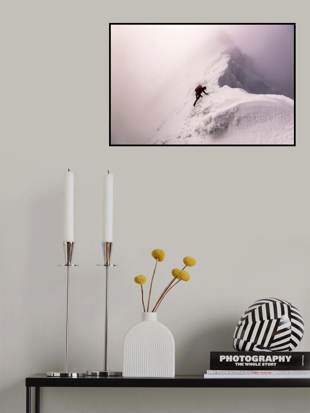 White darkness. Poster och Canvastavla
