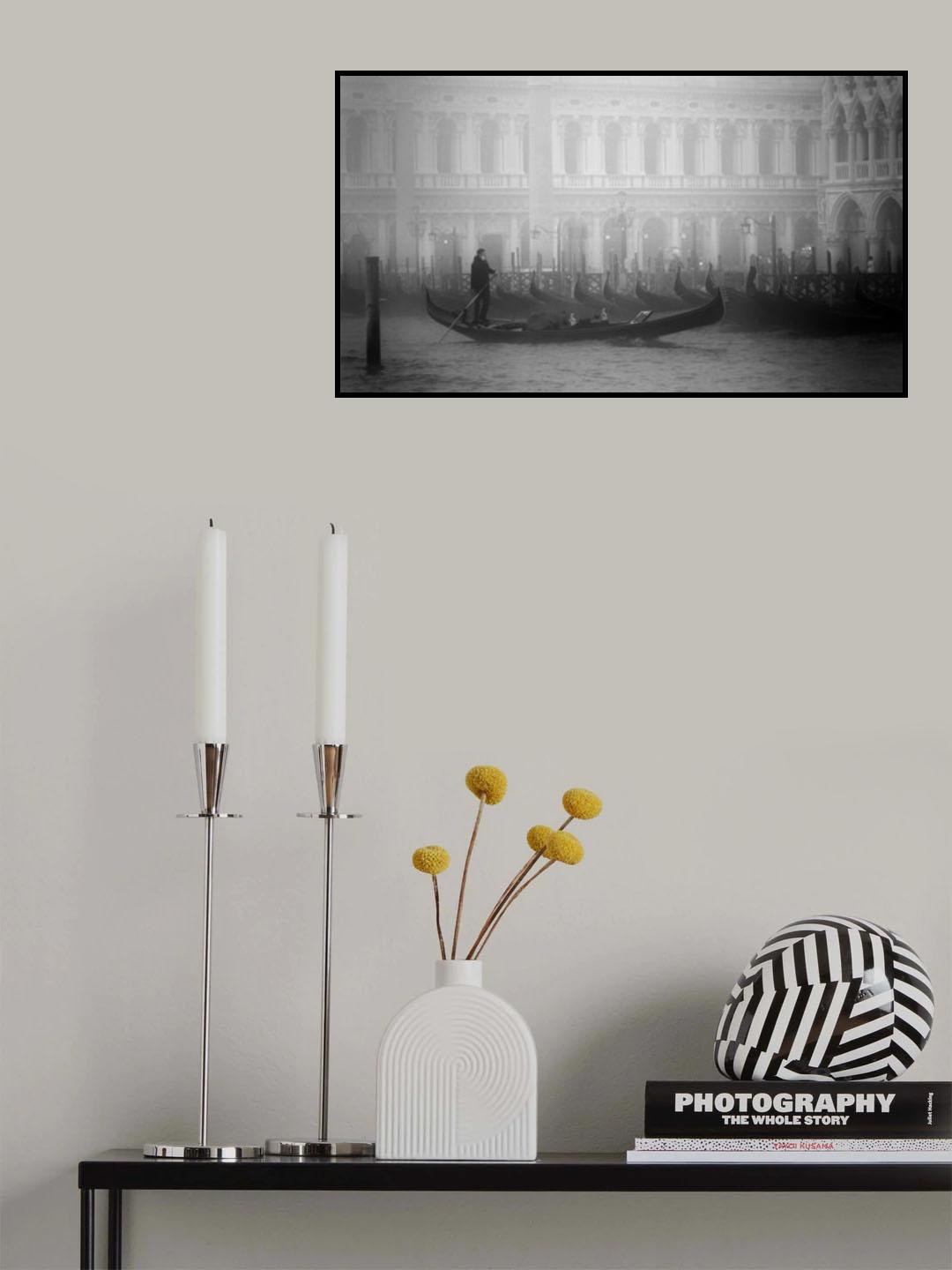 Foggy Morning Poster och Canvastavla