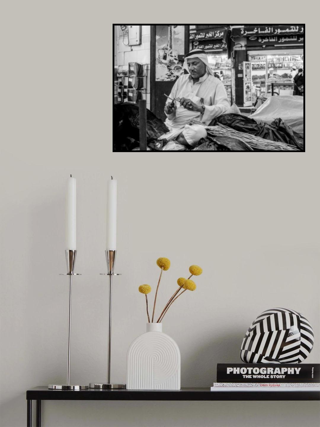 Street vendor Poster och Canvastavla
