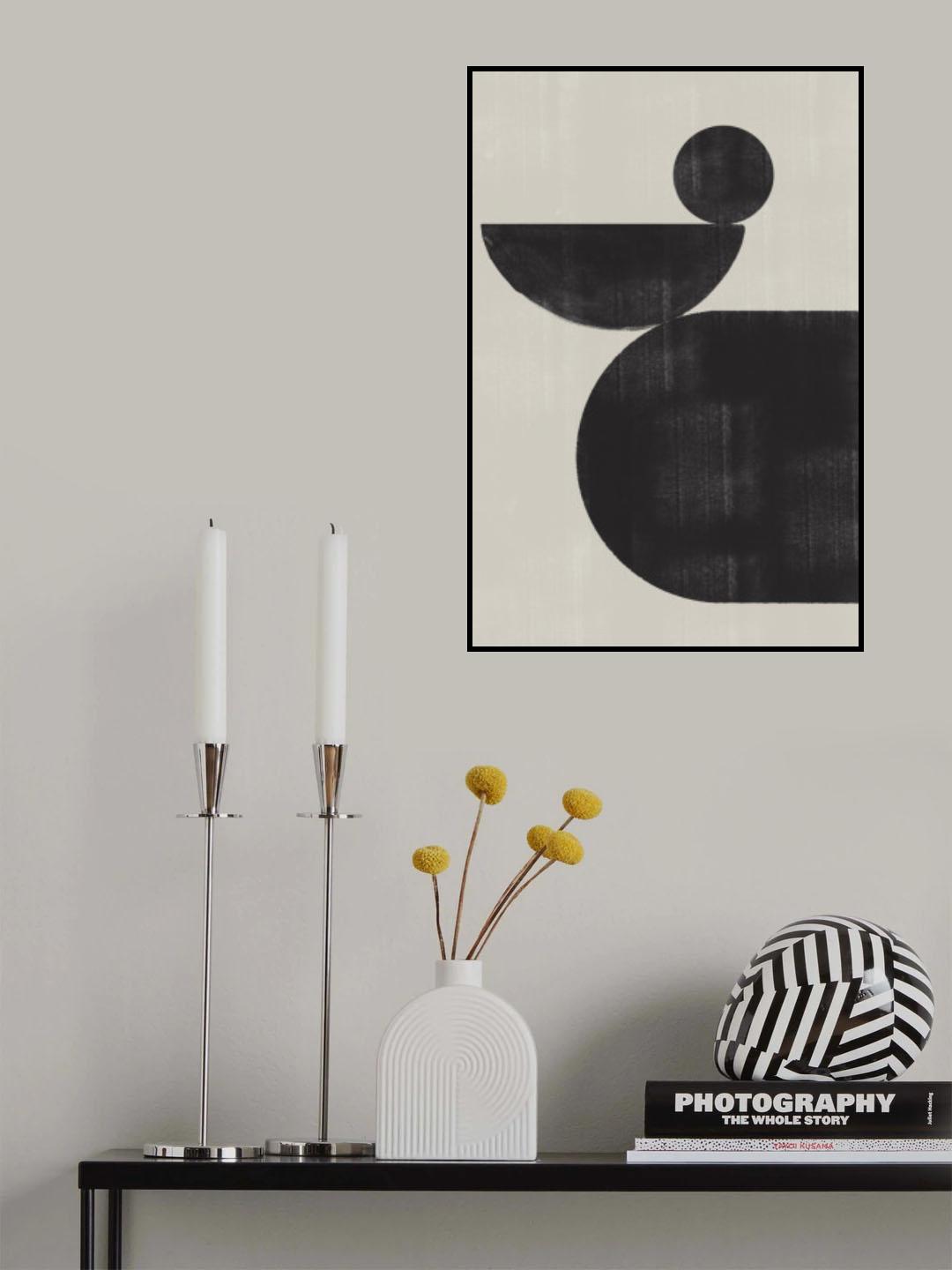 Shape Study No3. Poster och Canvastavla