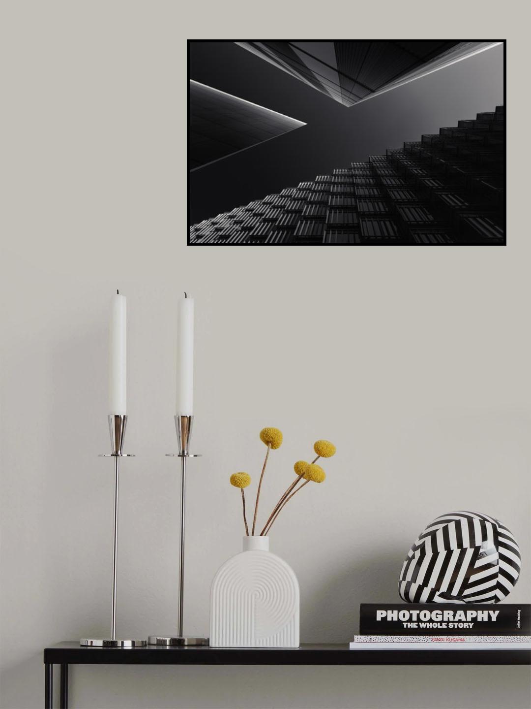 London Lines & Lights Poster och Canvastavla