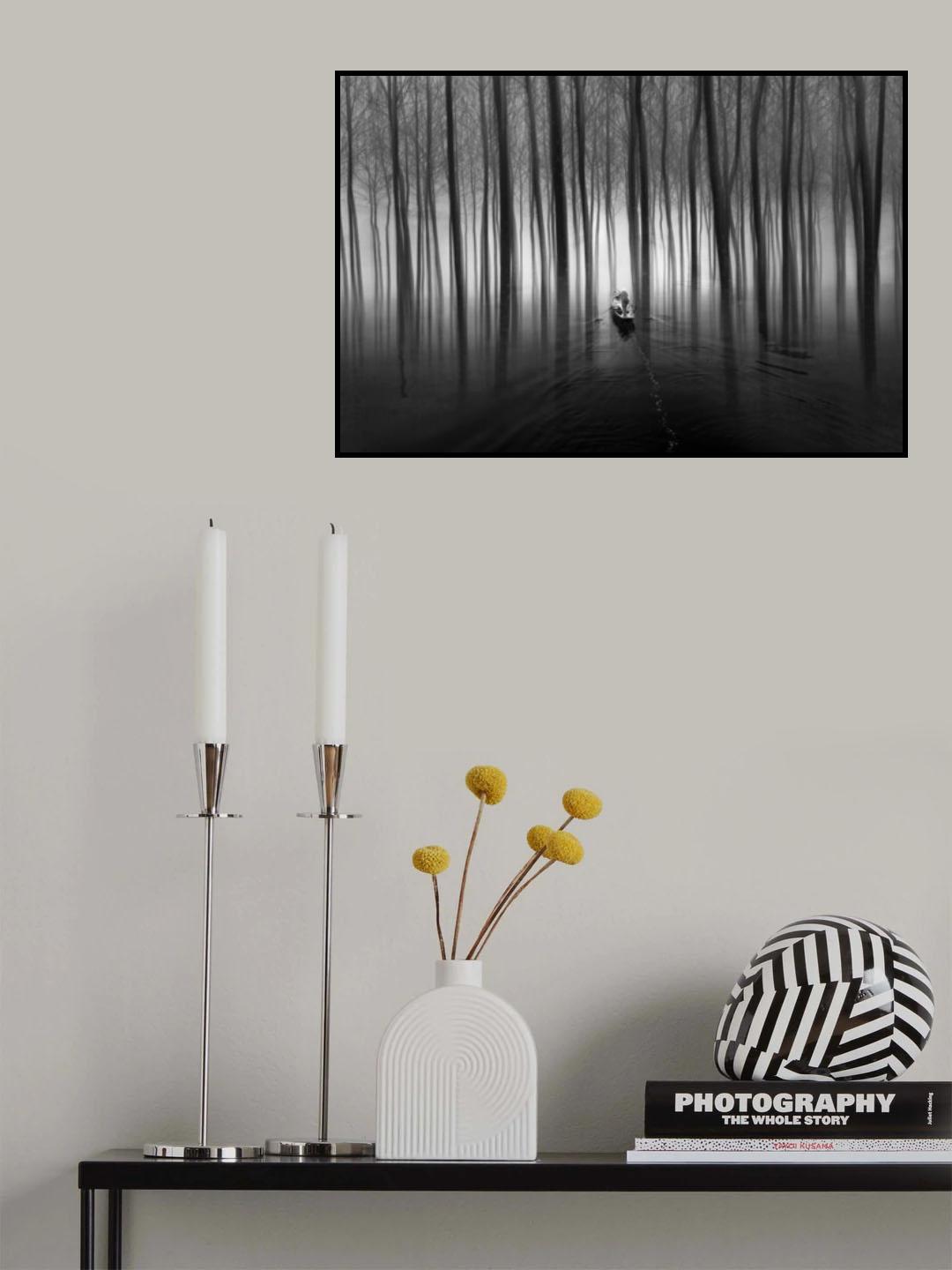 mystic lake Poster och Canvastavla