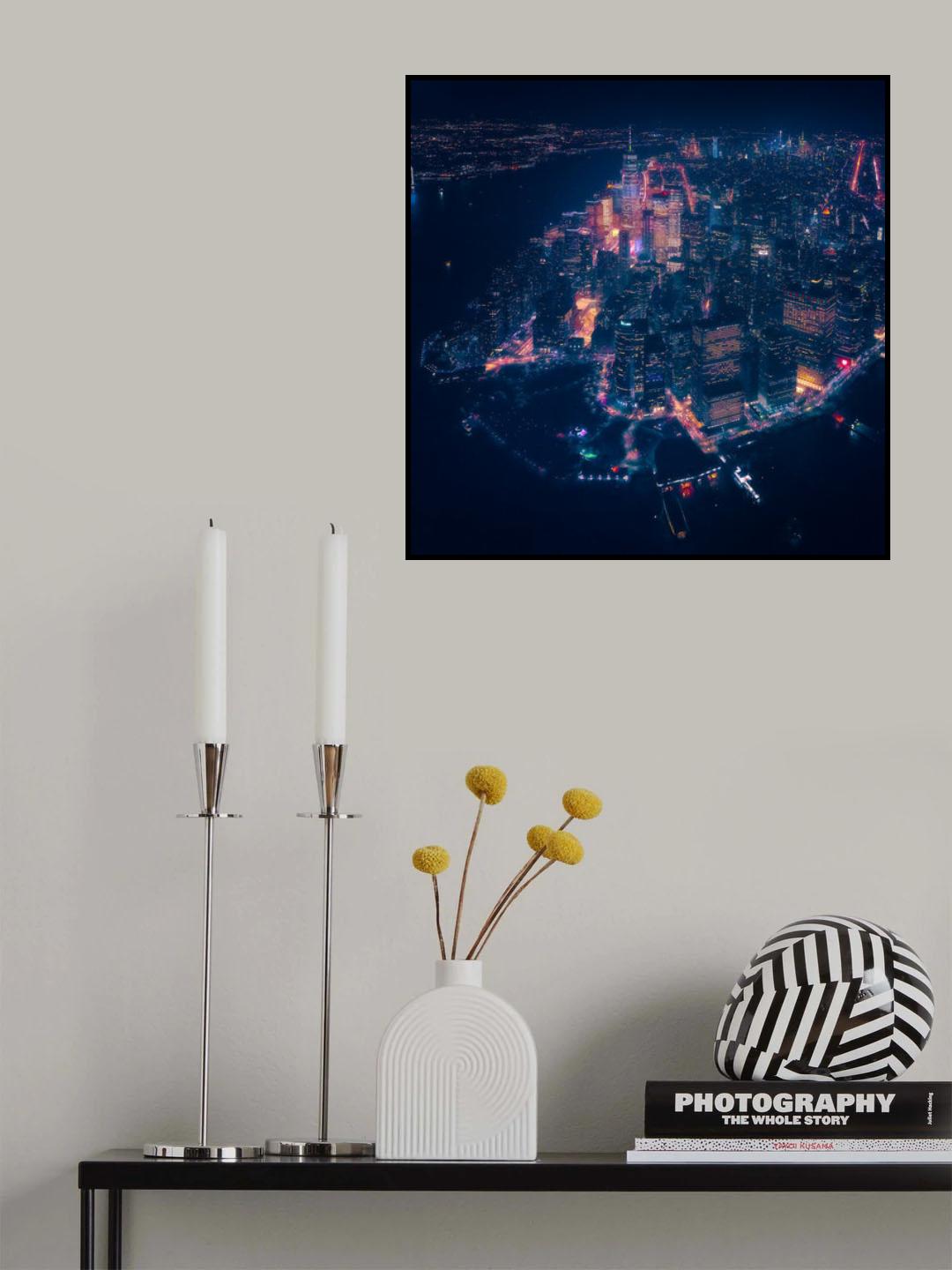Lower Manhattan Poster och Canvastavla