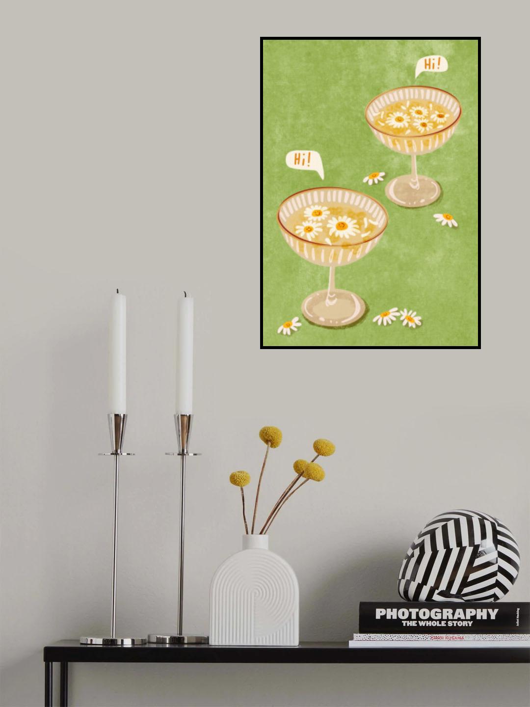 Hi Poster och Canvastavla