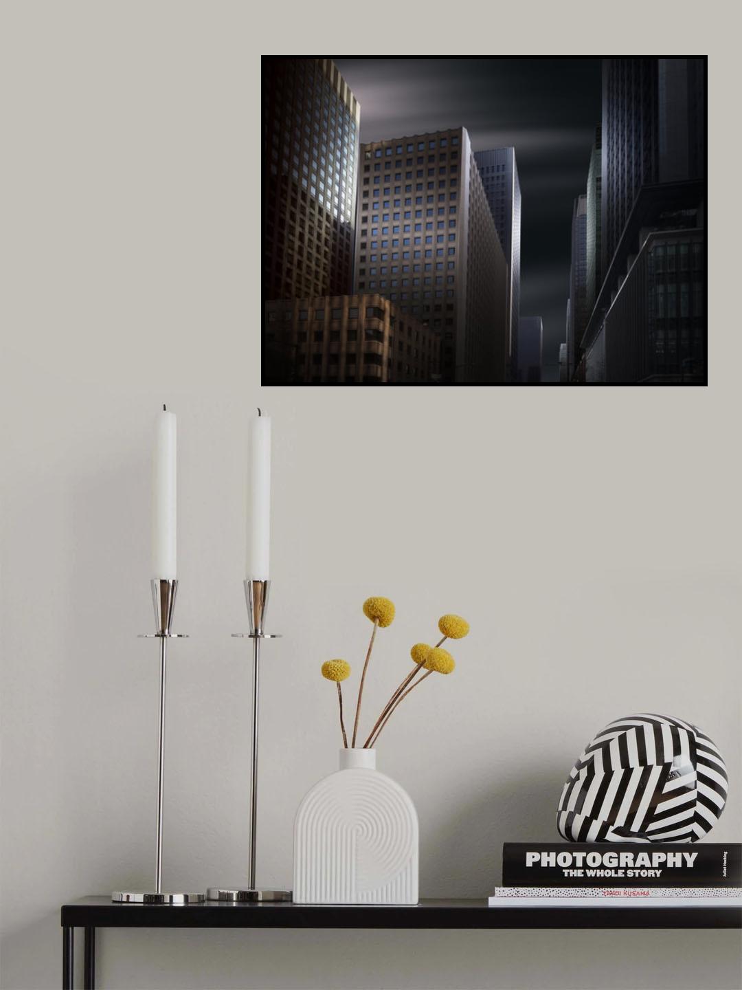 Otemachi Skyscrapers Poster och Canvastavla