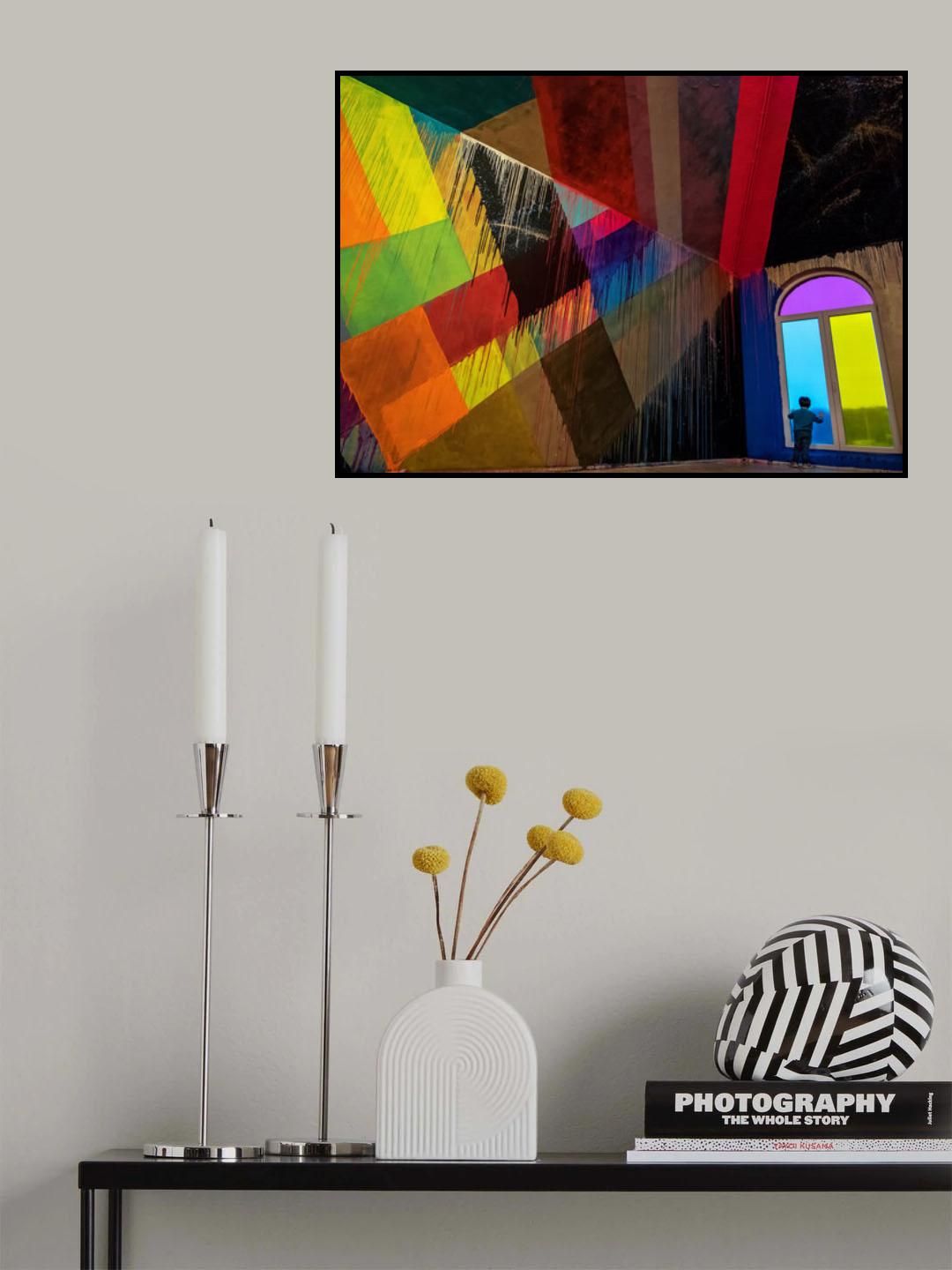 the blue view Poster och Canvastavla