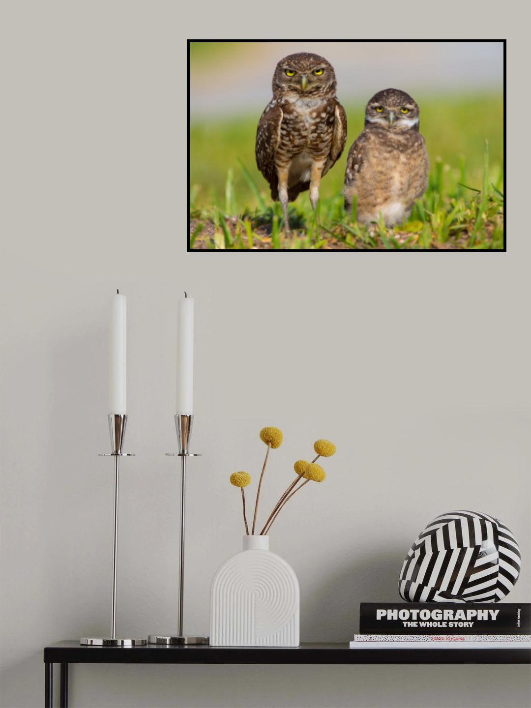 Mom and Kiddo Poster och Canvastavla