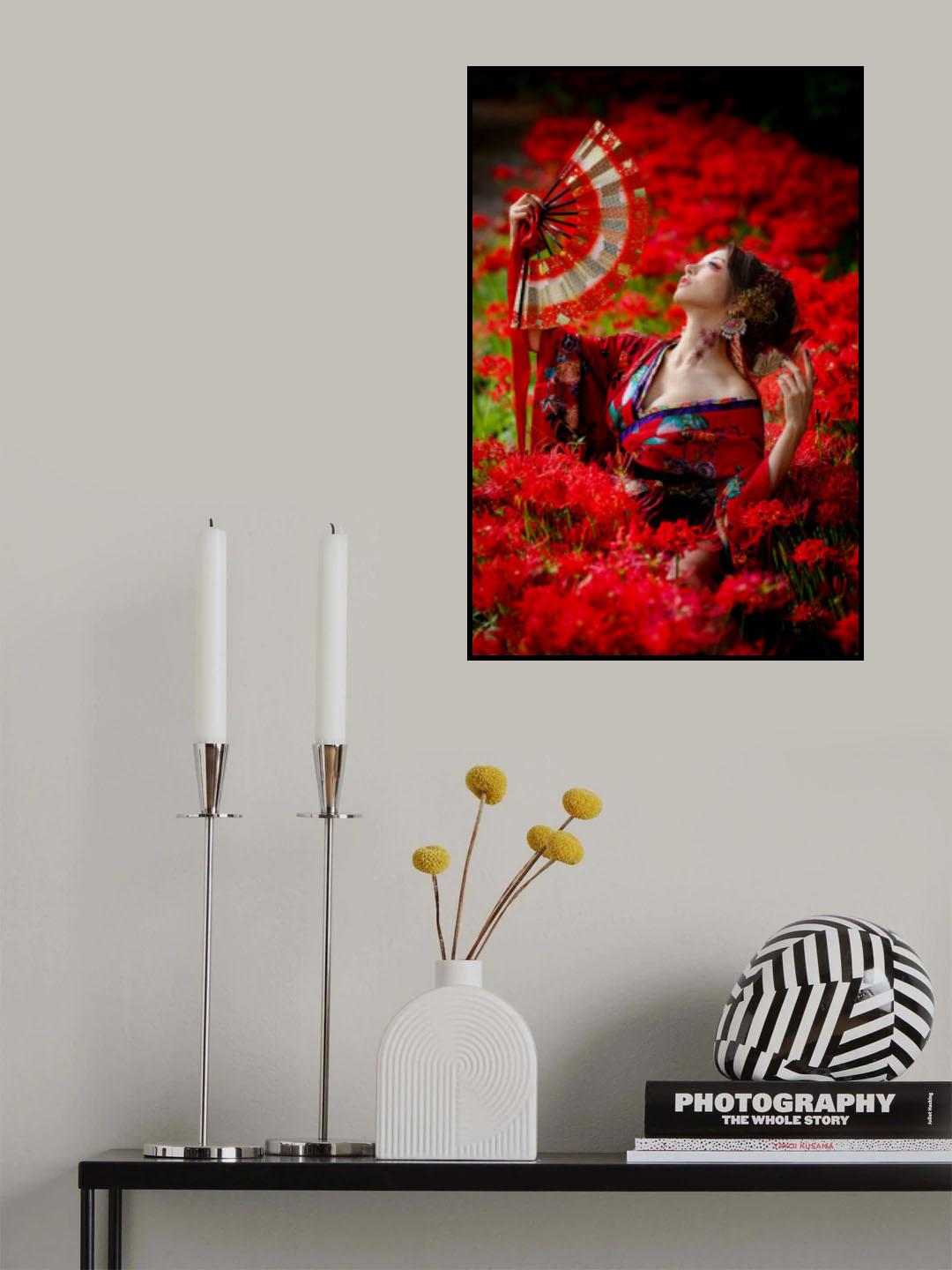 spider lily Poster och Canvastavla