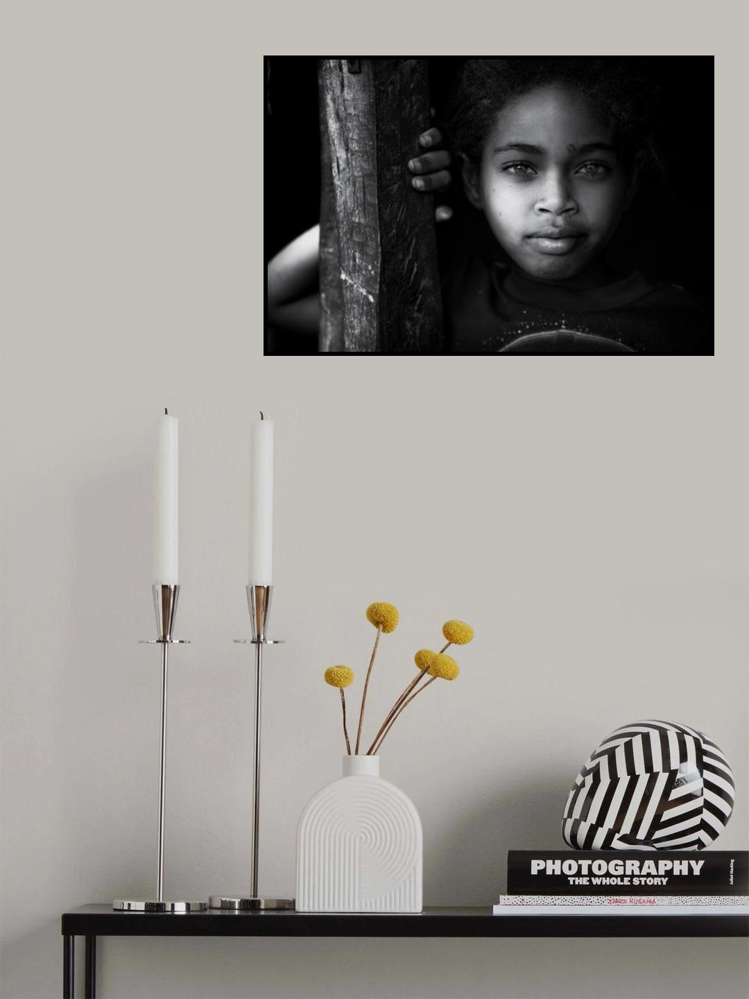 African beauty Poster och Canvastavla