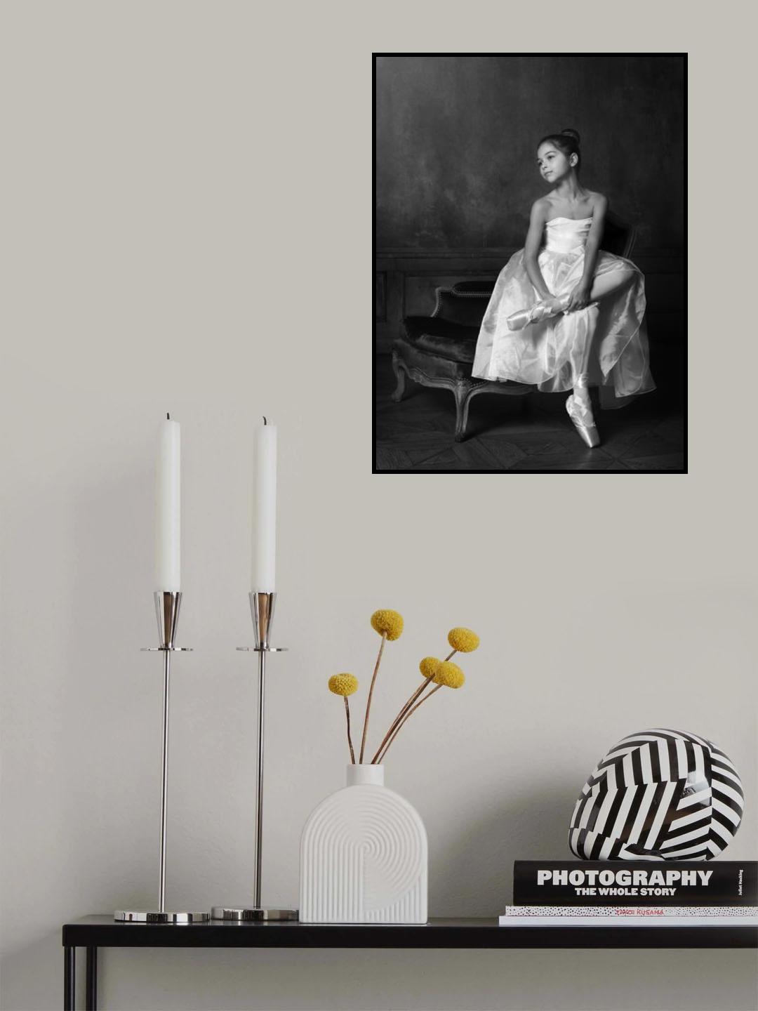 The little ballet dancer 2 Poster och Canvastavla