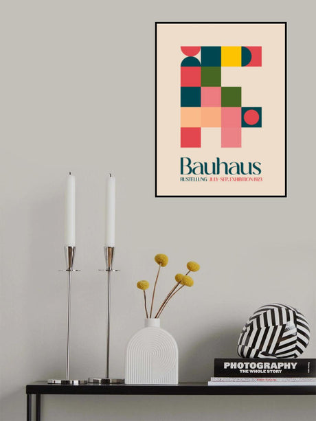 Bauhaus Kutular Poster och Canvastavla