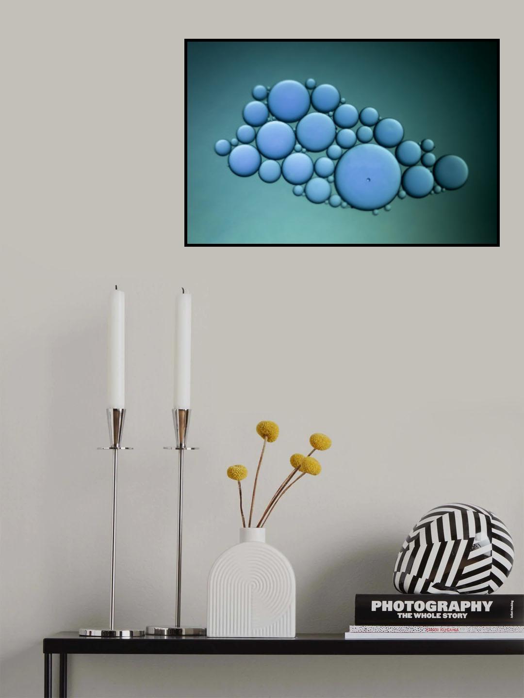 OIL ON WATER Poster och Canvastavla