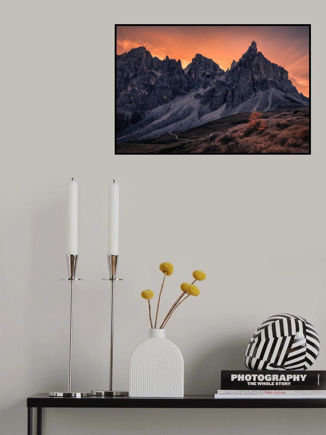 Fall In Passo Rolle Poster och Canvastavla