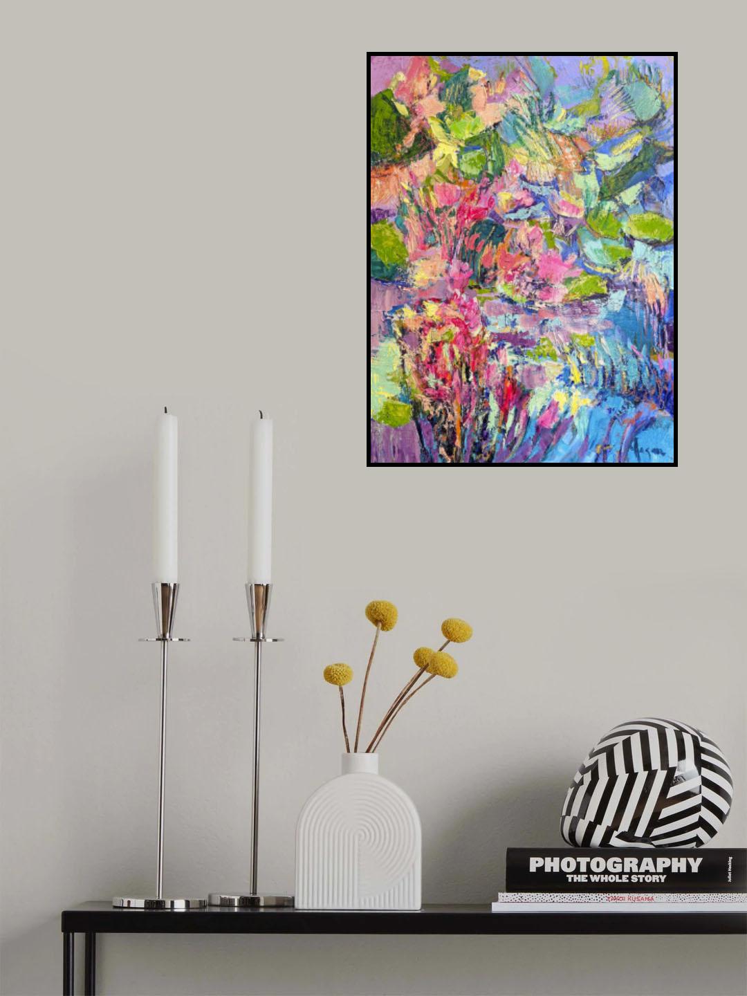 Df100hot Pink Goddess I Poster och Canvastavla