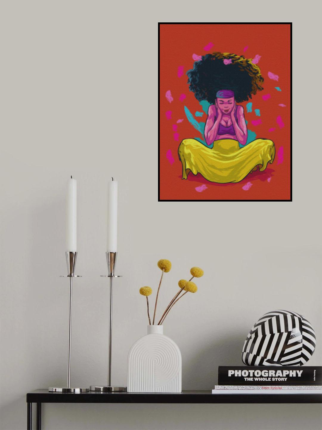 the color queen Poster och Canvastavla