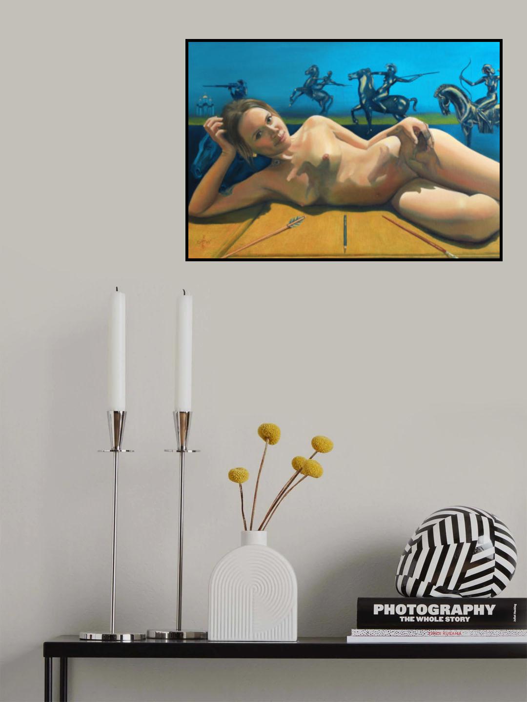 Slava Ukraini – 18-04-22 Poster och Canvastavla