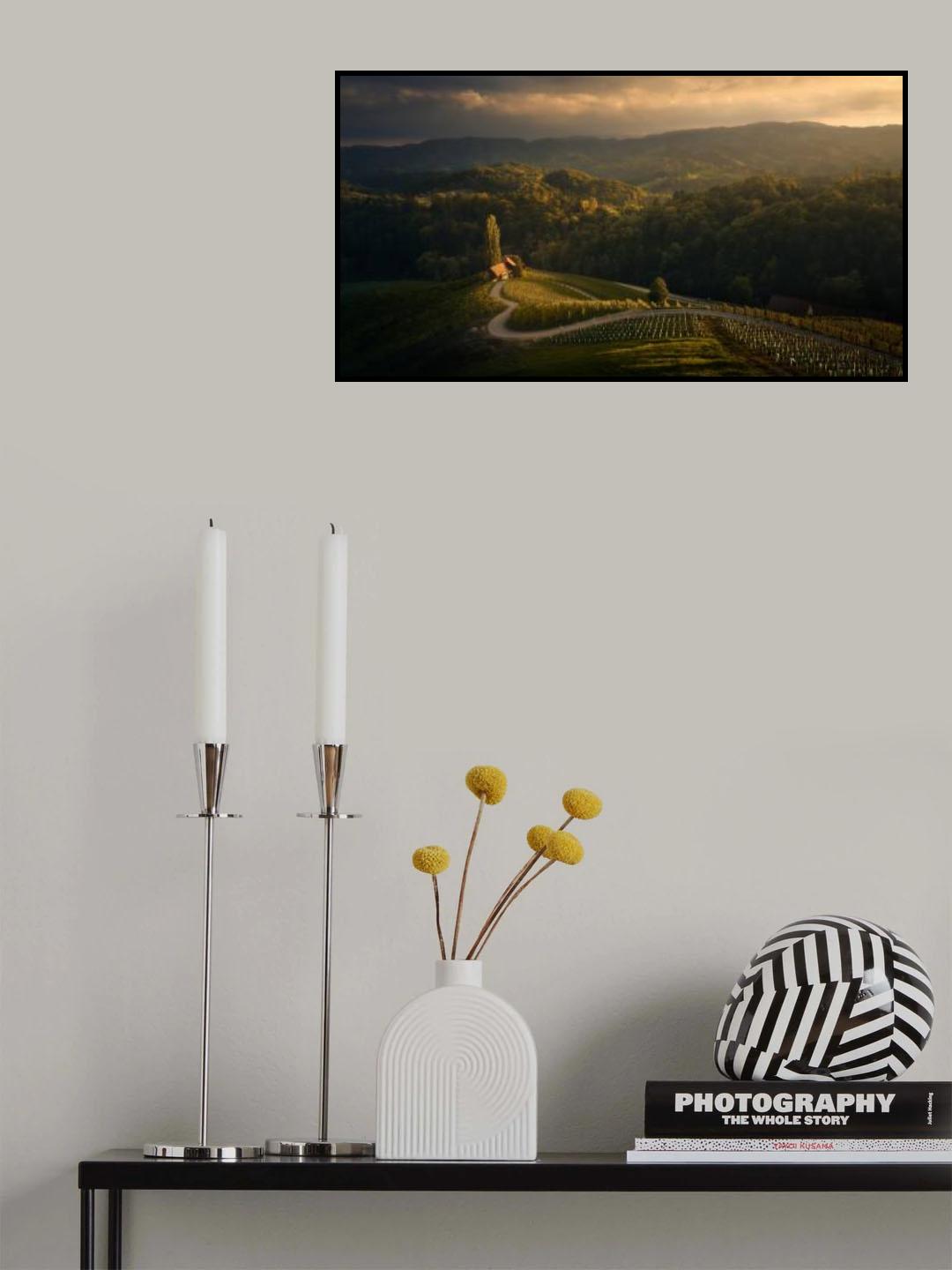 The Heart's Road Poster och Canvastavla