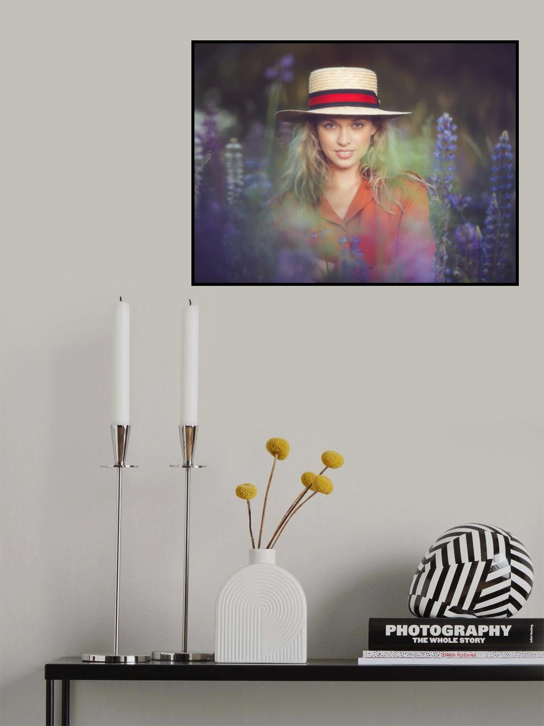 Lupine fields Poster och Canvastavla