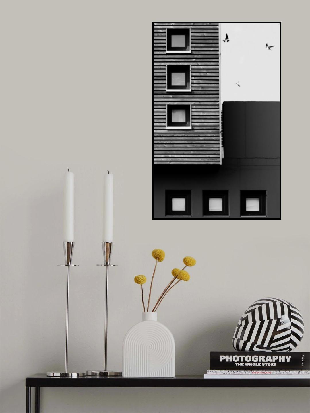 three Poster och Canvastavla
