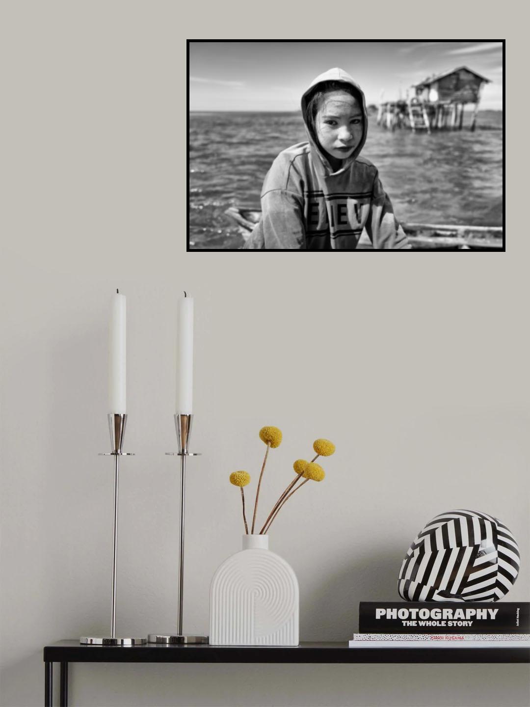 Life on the Water Poster och Canvastavla