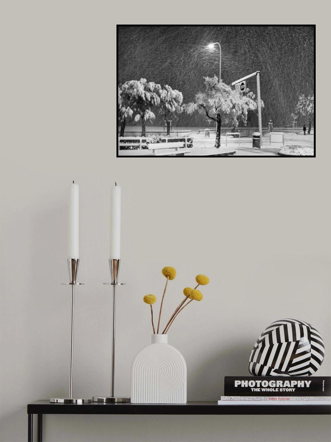 Big Snow Poster och Canvastavla