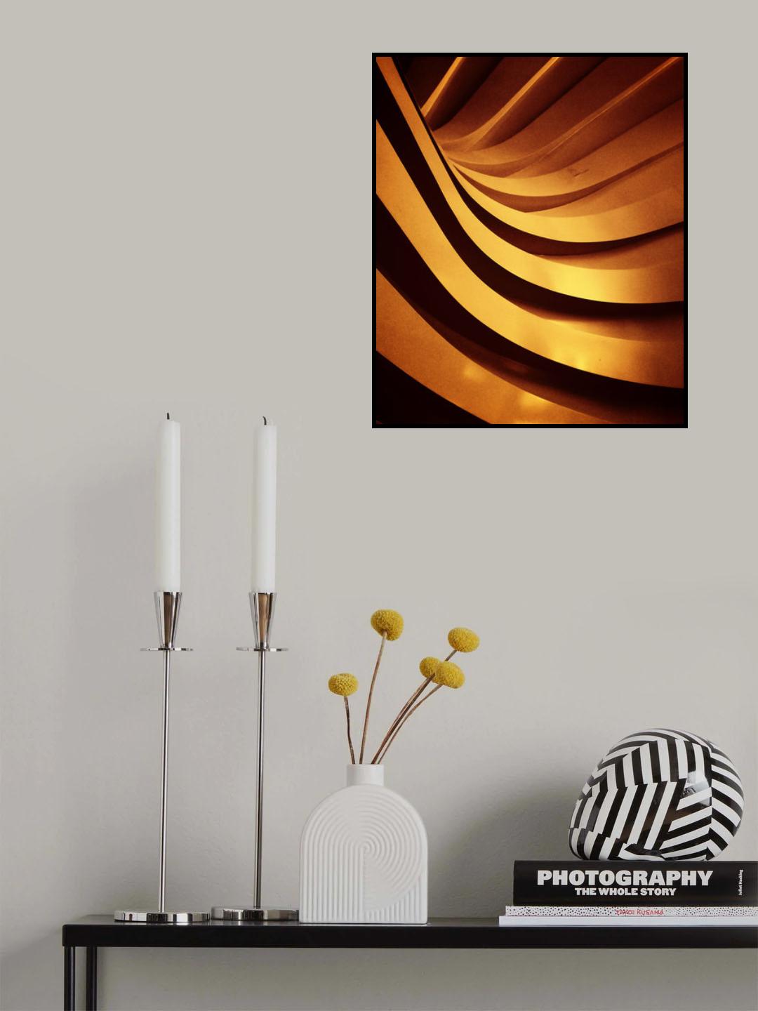 The Golden Patterns Poster och Canvastavla