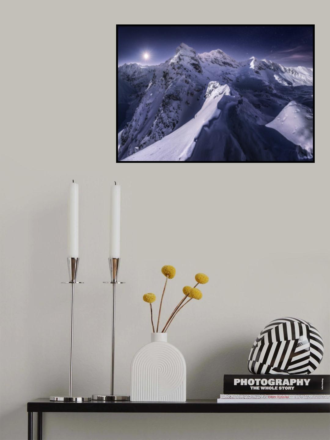 Koscielec in the Night Poster och Canvastavla