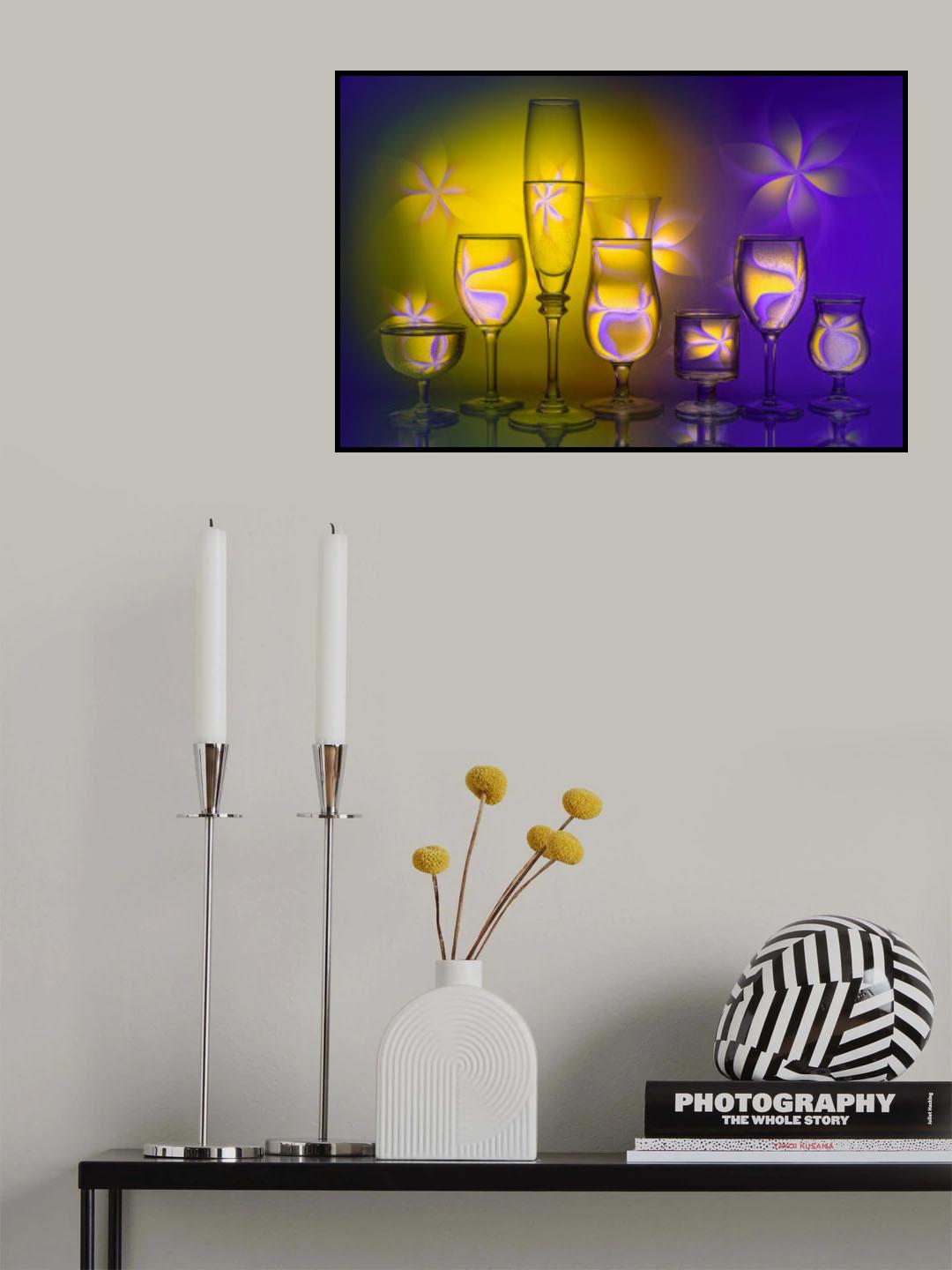 Beauty of Reflection Poster och Canvastavla