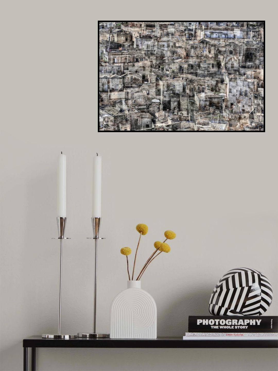 Matera Poster och Canvastavla