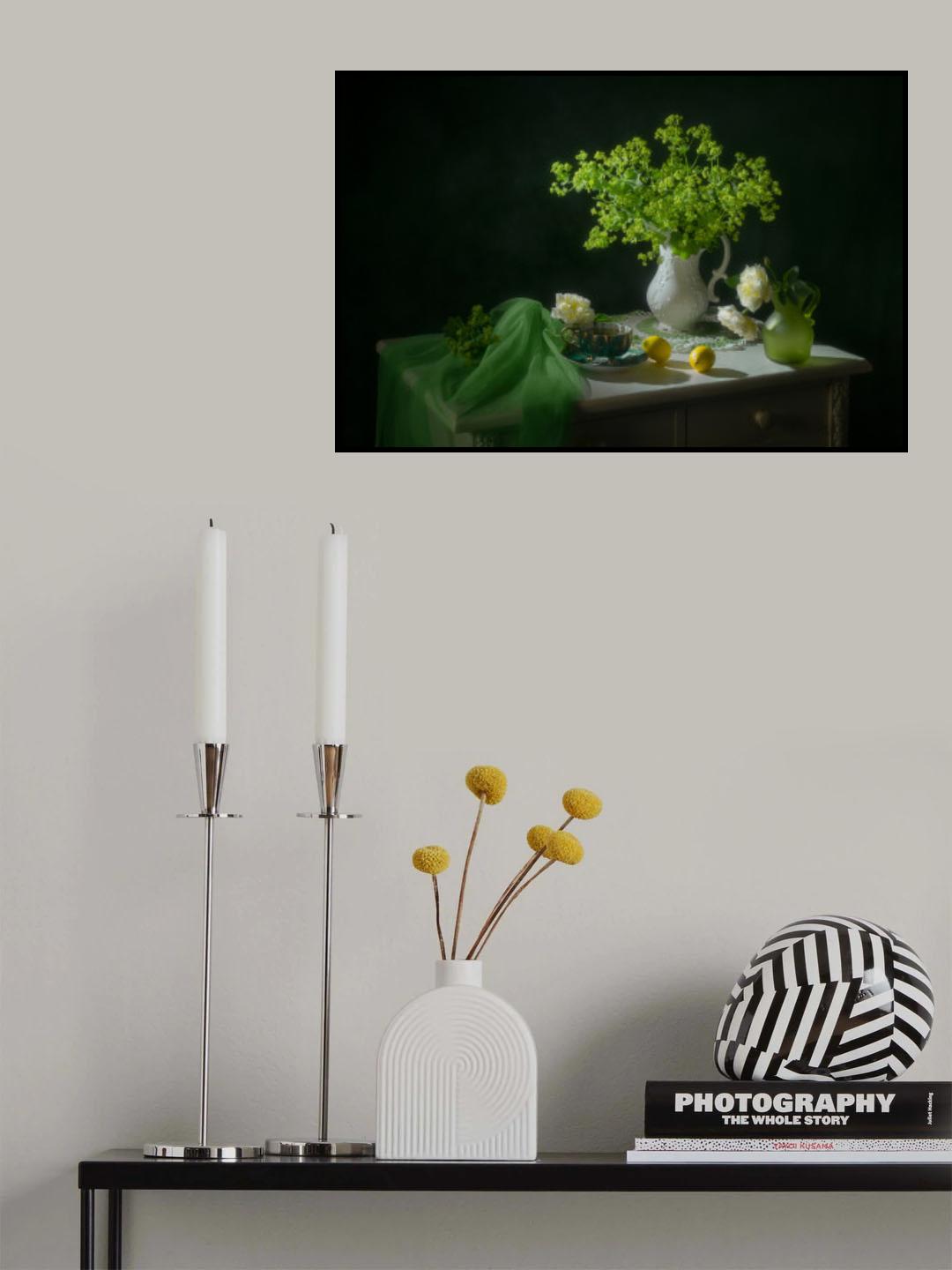 Taste the Lemon Tea Poster och Canvastavla