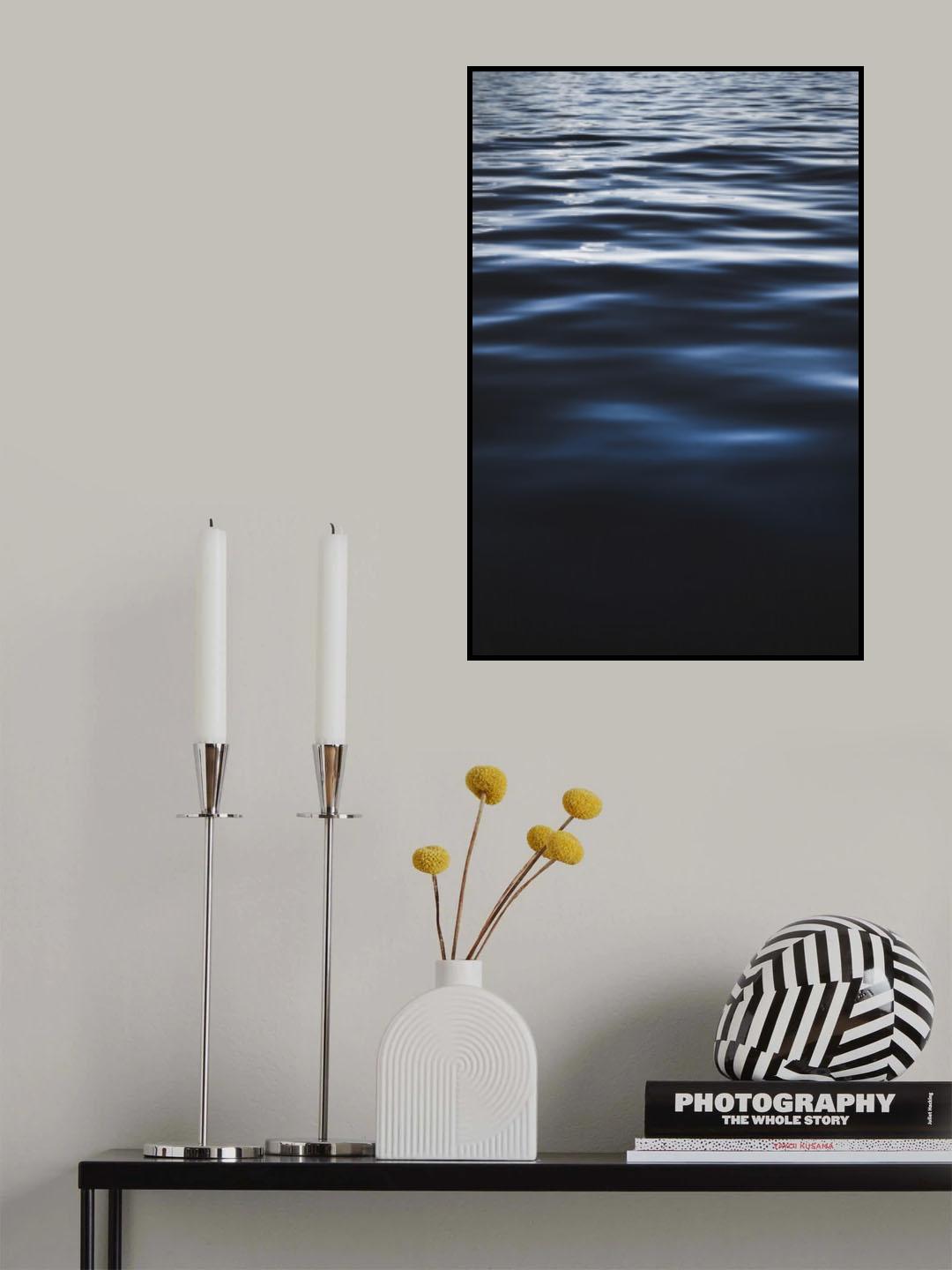 Water Textures Poster och Canvastavla