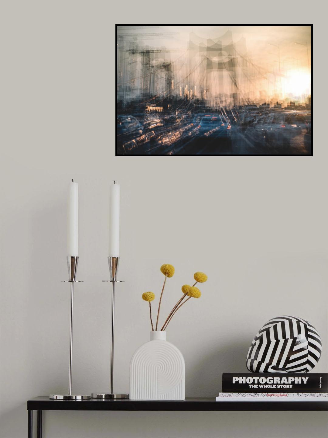 city Poster och Canvastavla